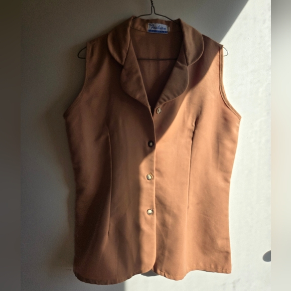VINTAGE Fashion Collection Womens Vest Size S/M - Picture 6 of 6